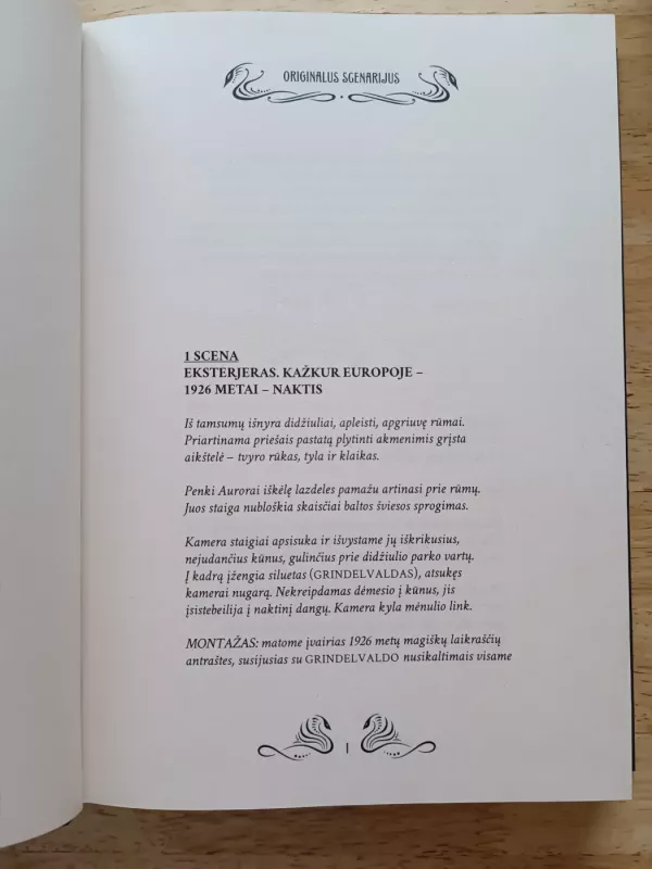 Fantastiniai gyvūnai ir kur juos rasti: originalus scenarijus - Rowling J. K., knyga 5