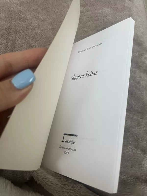 Slaptas kodas - Vytautas Gasparavičius, knyga 5