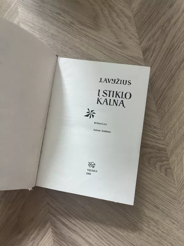 Į stiklo kalną - Jonas Avyžius, knyga 3