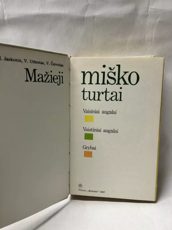 Mažieji miško turtai - V. Butkus, ir kiti , knyga 3