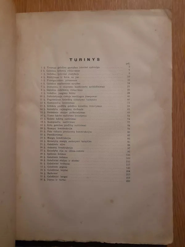 geležinės konstrukcijos - S. Grinkevičius, knyga 4