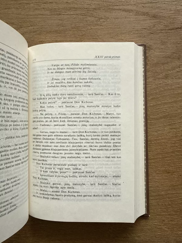 Išmoningasis bajoras Don Kichotas Lamančietis (2 tomai) - Migelis Servantesas, knyga 5