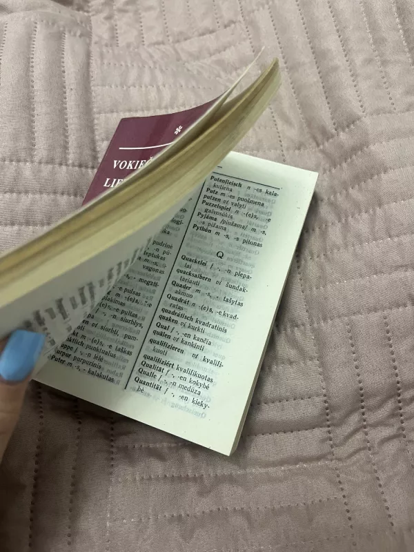 Vokiečių - Lietuvių, Lietuvių - Vokiečių žodynėlis - Autorių Kolektyvas, knyga 4