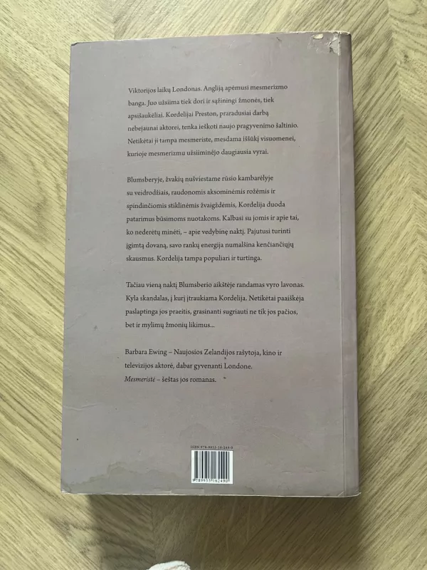 Mesmeristė, arba ponia Preston iš Blumsberio - Barbara Ewing, knyga 4