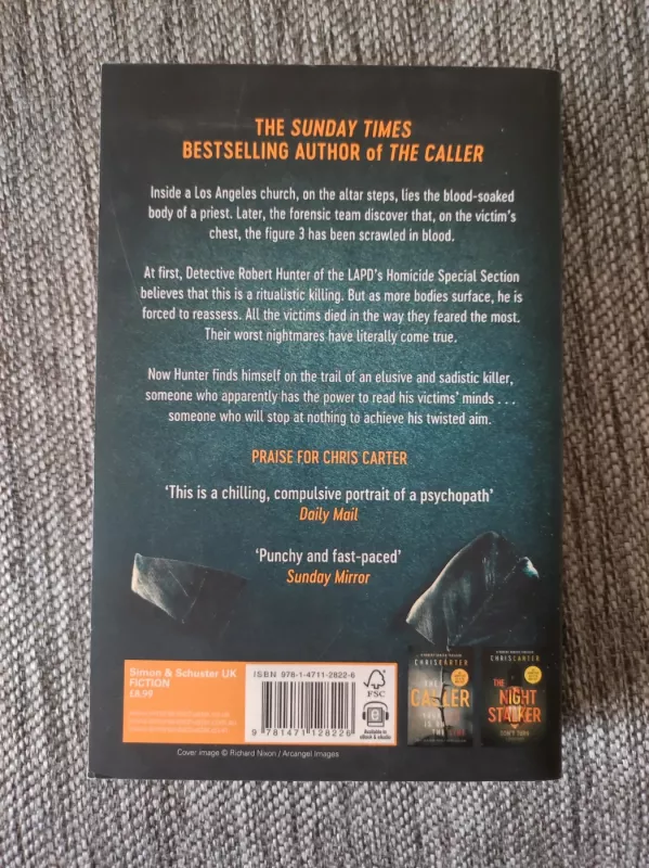 The Executioner - Chris Carter, knyga 3