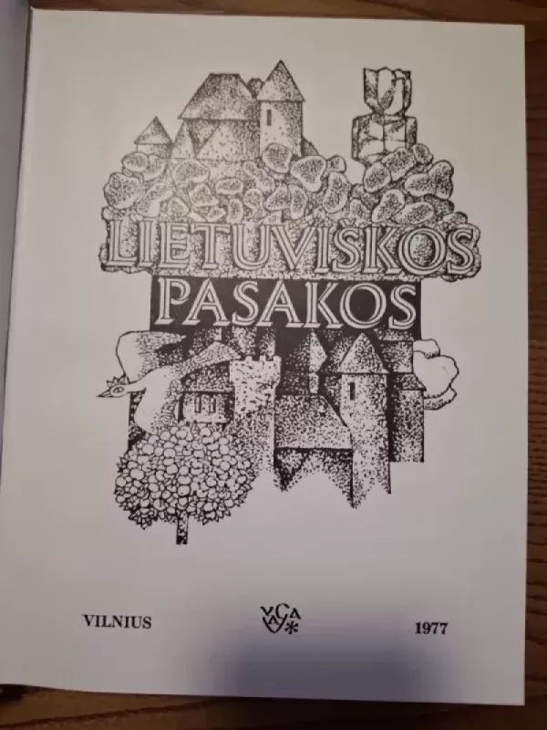 LIETUVIŠKOS PASAKOS - Jonas Stukas, knyga 4
