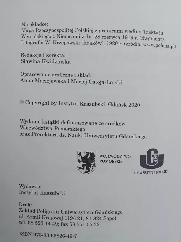 W kręngu spraw kaszubskich i pomorskich - Roman Wapiński, knyga 5