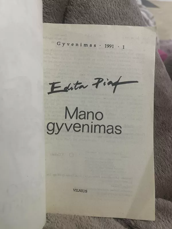 Mano gyvenimas - Edita Piaf, knyga 4
