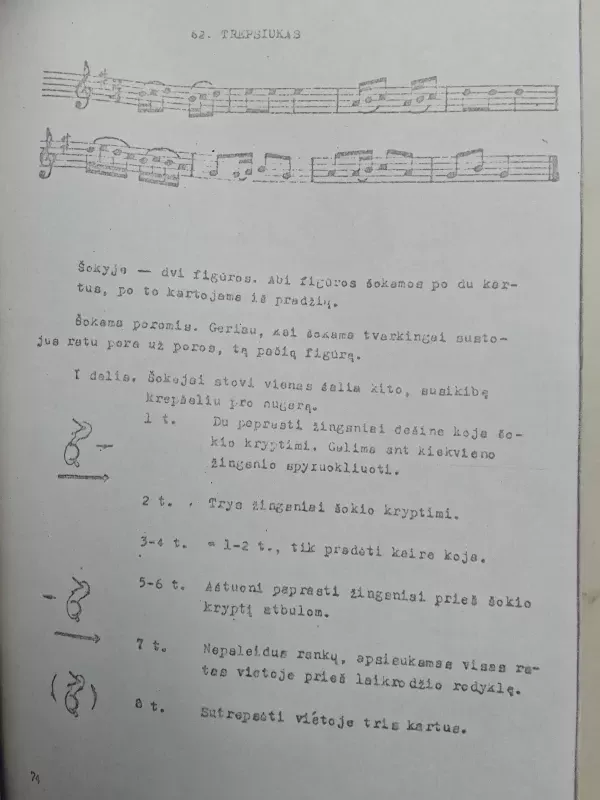 Lietuvių liaudies rateliai ir šokiai - J. Jaronienė, knyga 6