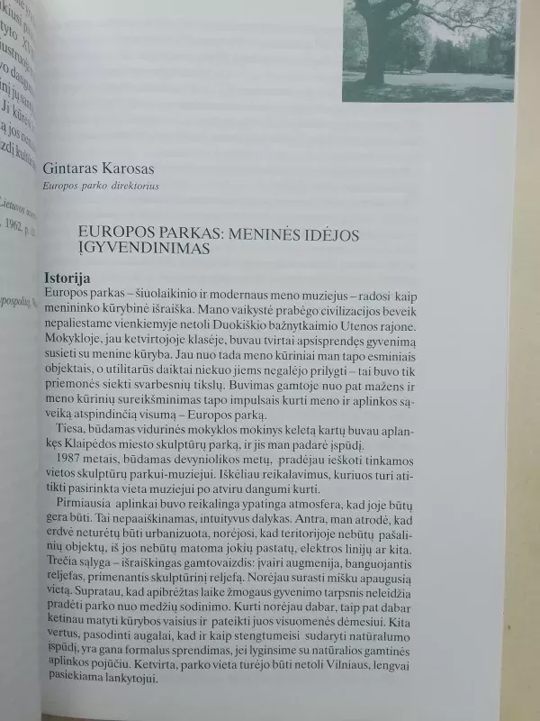 Parkų ir sodų kelias: patirtis ir europiniai projektai - Autorių Kolektyvas, knyga 6