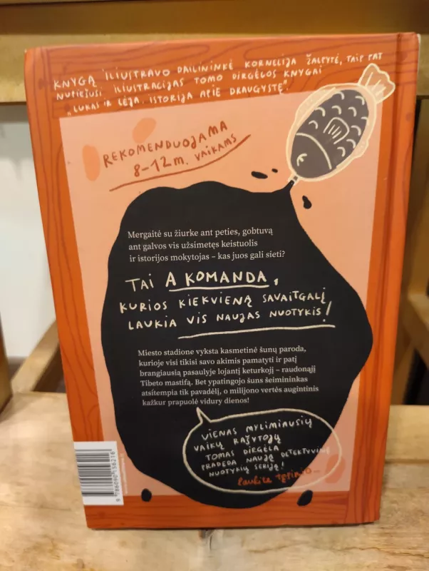 A komanda ir šuo už milijoną. Pirmas nuotykis - Tomas Dirgėla, knyga 3