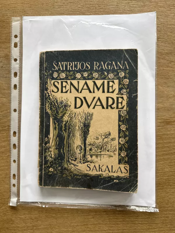 Sename dvare -  Šatrijos Ragana, knyga 2