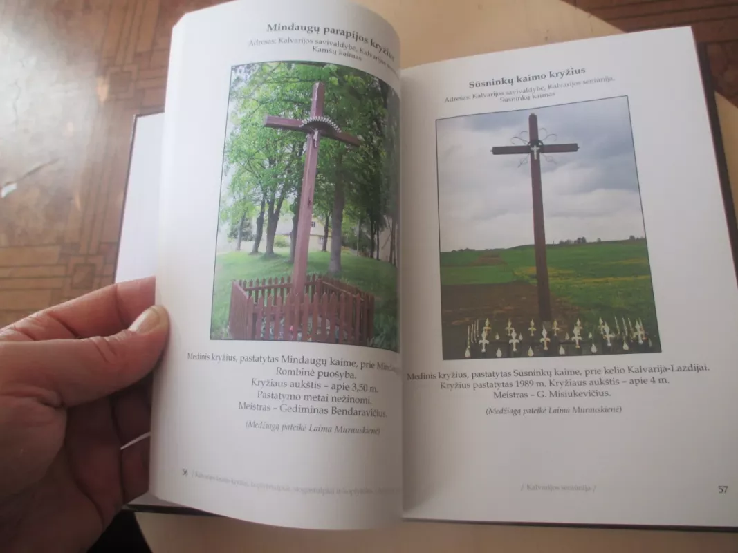 Kalvarijos krašto kryžiai, koplytstulpiai, stogastulpiai, koplytėlės - Asta Jankeliūnienė, knyga 4