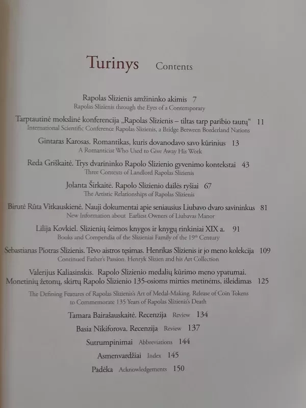 Liubavas. Rapolas Slizienis - Autorių Kolektyvas, knyga 6