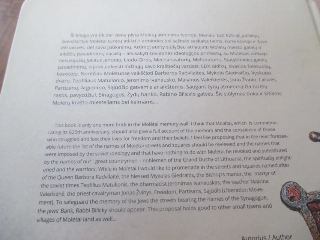 Molėtai 625. Žmonės, istorija, gamta - Vaidotas Žukas, knyga 4