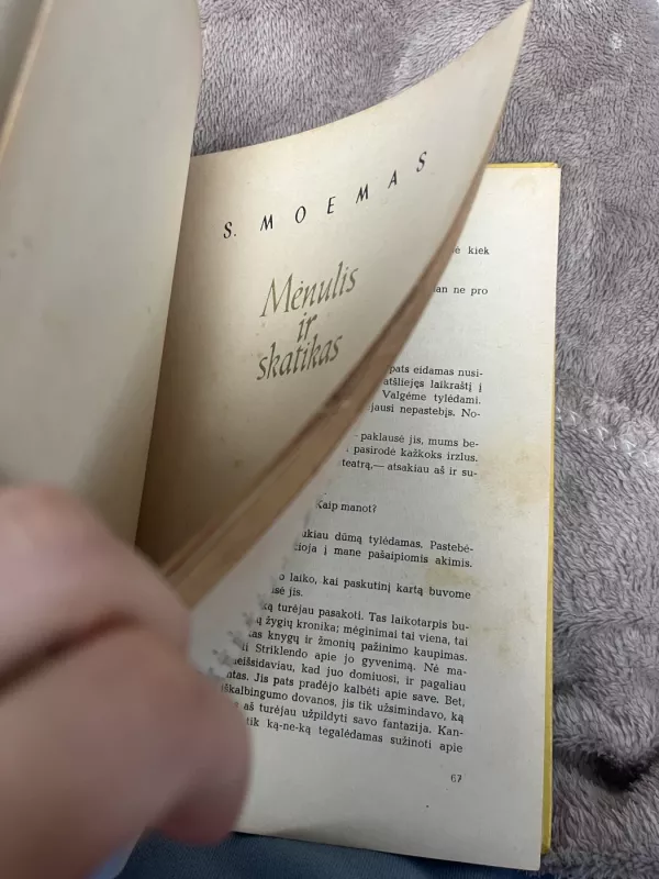 Mėnulis ir skatikas - Viljamas Somersetas Moemas, knyga 3