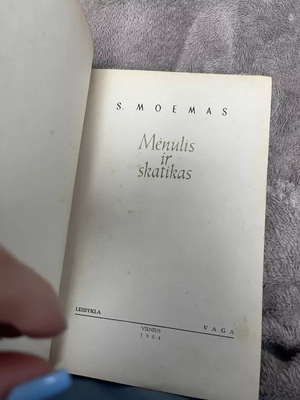 Mėnulis ir skatikas - Viljamas Somersetas Moemas, knyga 4