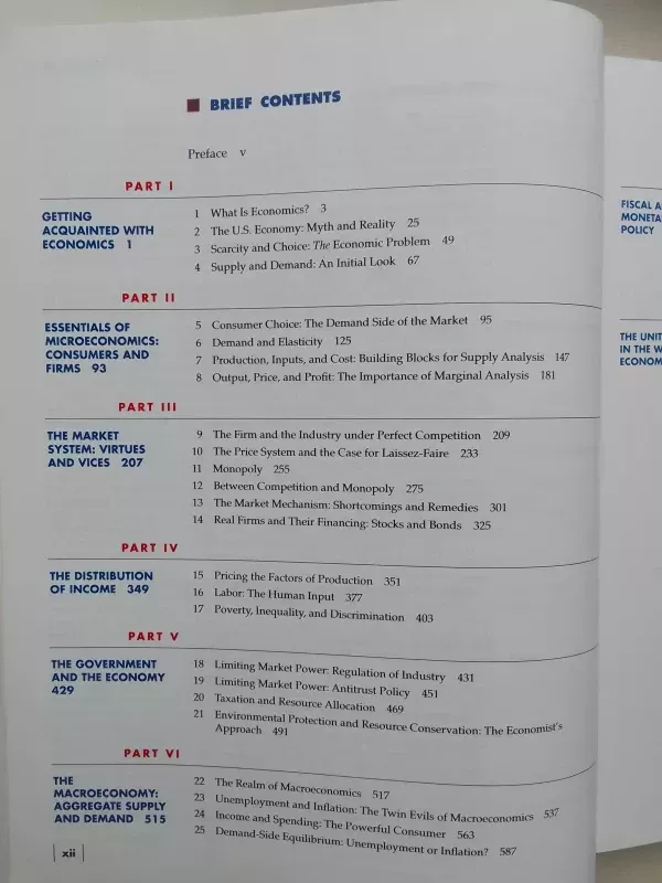 Economics: Principles and policy Seventh edition - William J. Baumoll, Alan S. Blinder, knyga 3