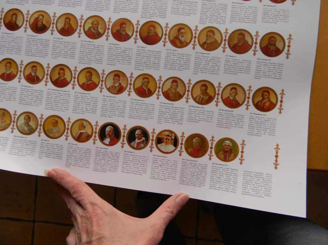 PLAKATAS Romos popieziai - Autorių Kolektyvas, knyga 5