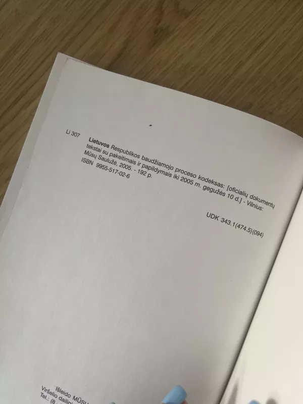 Lietuvos Respublikos baudžiamojo proceso kodeksas - Autorių Kolektyvas, knyga 3