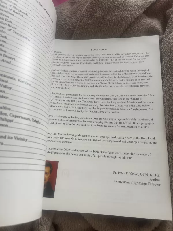 The Holy Land - O.F.M. Fr. Godfrey, knyga 3