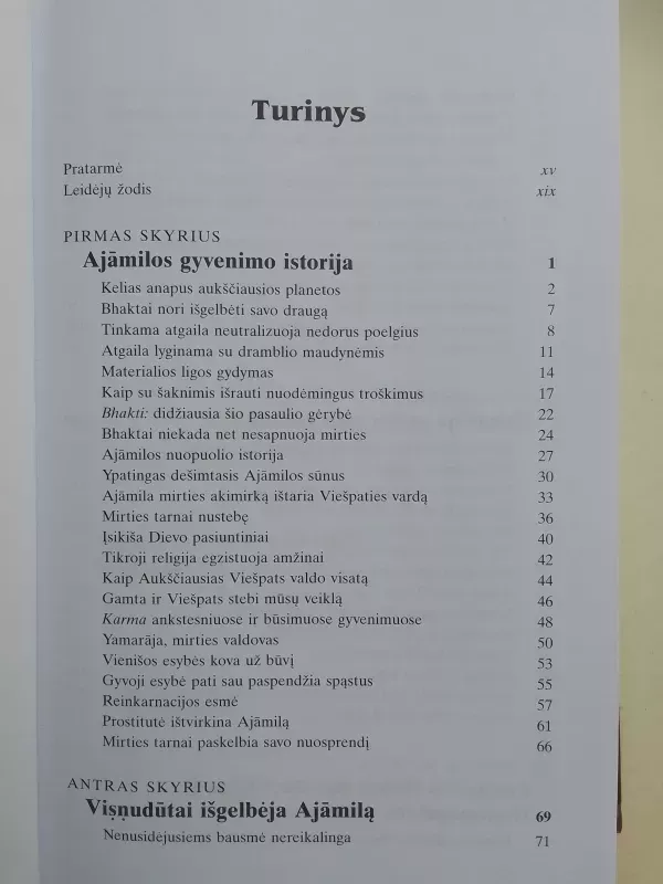 Srimad Bhagavatam šešta giesmė - A. C. Bhaktivedanta Swami Prabhupada, knyga 5
