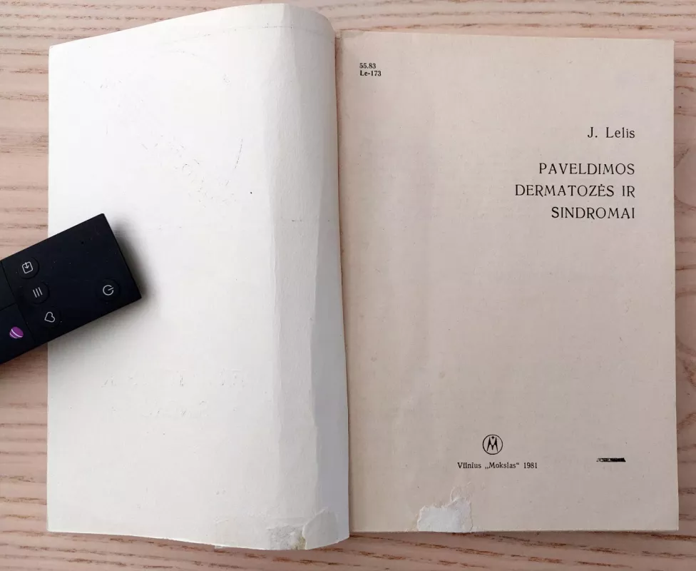 Paveldimos dermatozės sindromai - Jonas Lelis, knyga 3