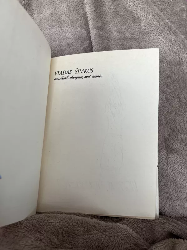 Nusileisk, dangau, ant žemės - Vladas Šimkus, knyga 4