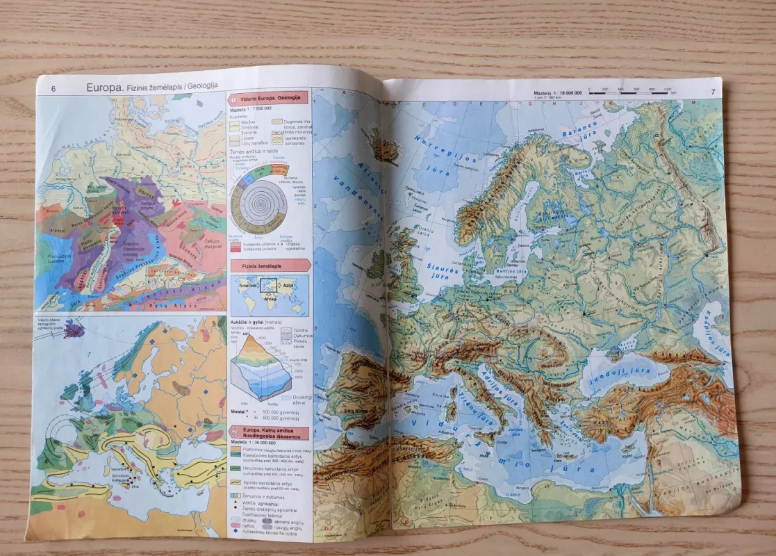 Pasaulio atlasas. Europa - Autotių kolektyvas, knyga 5