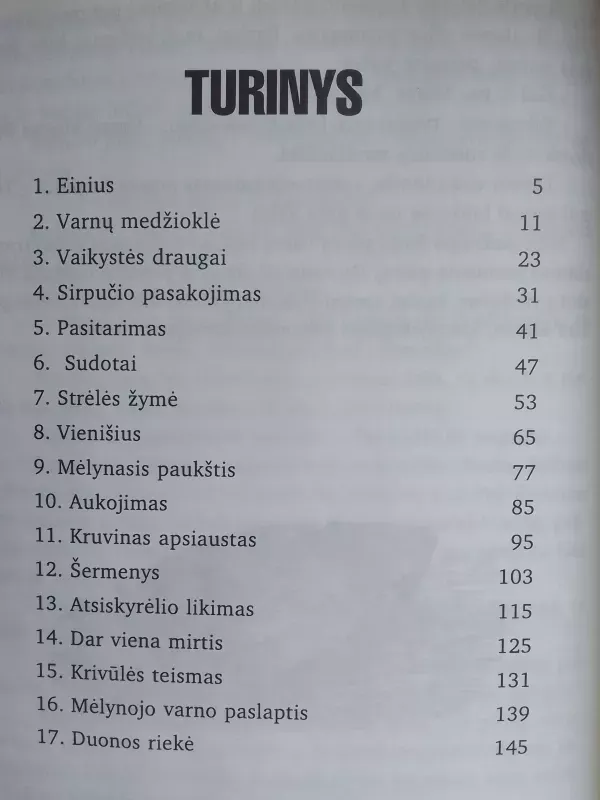 Mėlynojo varno paslaptis - Autorių Kolektyvas, knyga 3