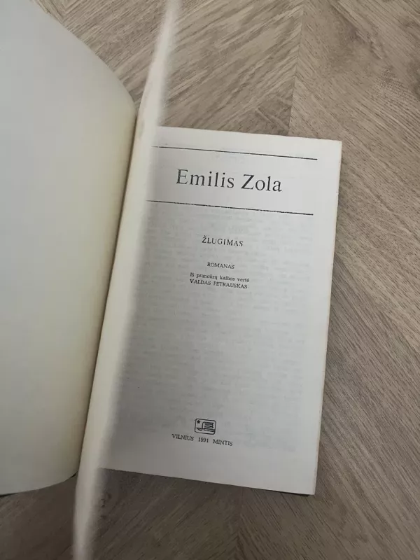 Žlugimas - Emilis Zola, knyga 4