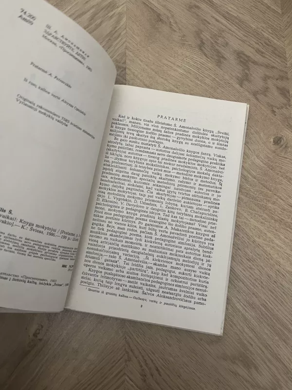 Sveiki, vaikai! - Šalva Amonašvilis, knyga 3