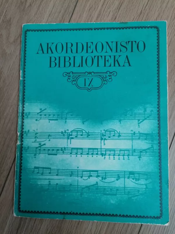 Akordeonisto biblioteka  IX - Eduardas Gabnys, knyga 2