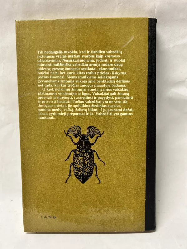 Įdomioji entomologija - S. Pileckis, knyga 5