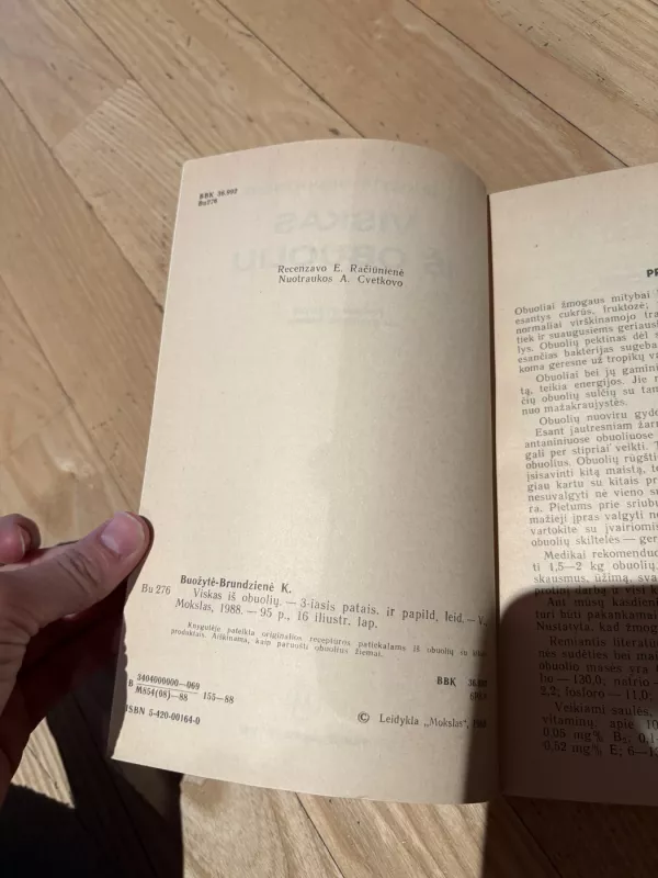 Viskas iš obuolių - K. Buožytė-Brundzienė, knyga 2