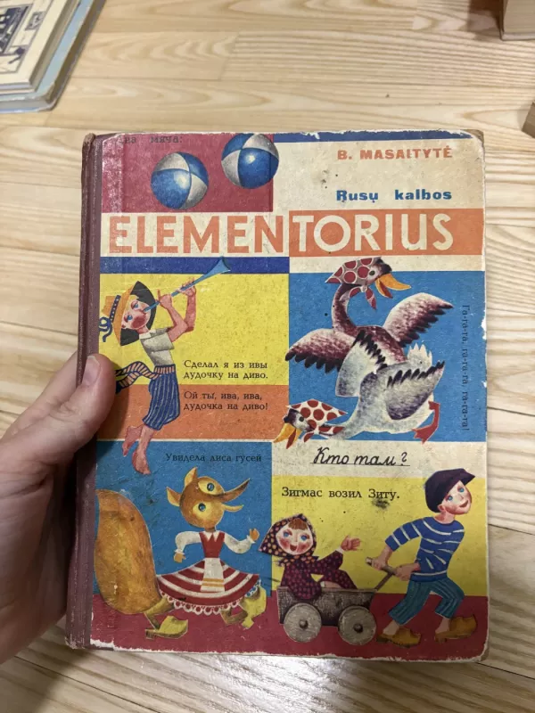 Rusų kalbos elementorius III klasei - B. Masaitytė, knyga 2