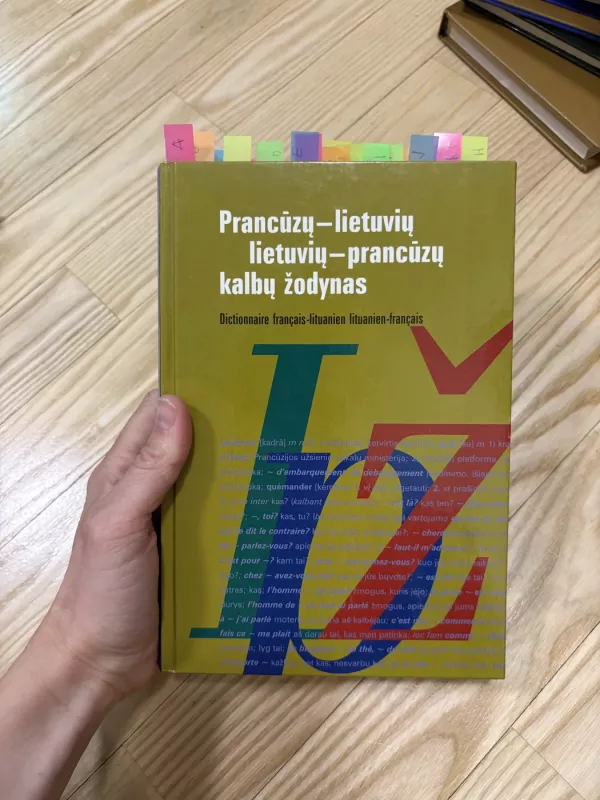 Prancūzų-lietuvių, lietuvių-prancūzų kalbų žodynas - Irena Janina Balaišienė, knyga 2