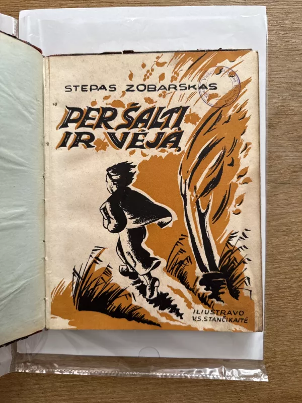 Per šaltį ir vėją - Stepas Zobarskas, knyga 2