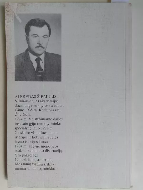 Lietuvių liaudies akmeniniai memorialiniai paminklai - Alfredas Širmulis, knyga 3