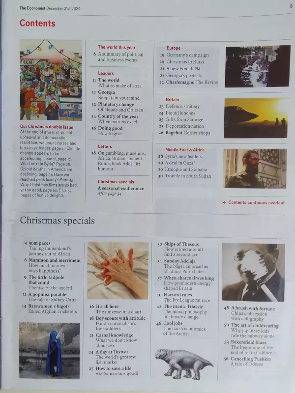 The Economist December 21st 2024 - January 3st 2025 - Autorių Kolektyvas, knyga 3