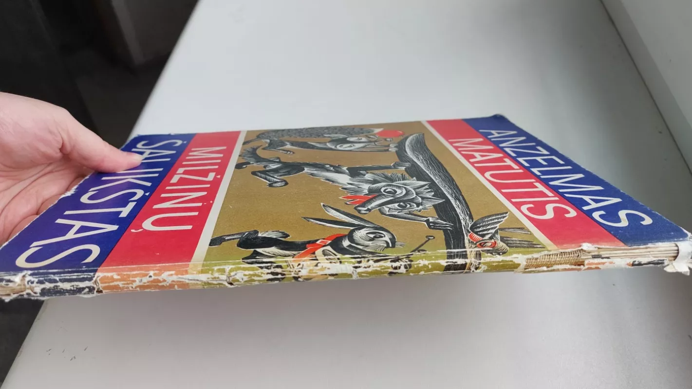 Milžinų šaukštas - Anzelmas Matutis, knyga 4