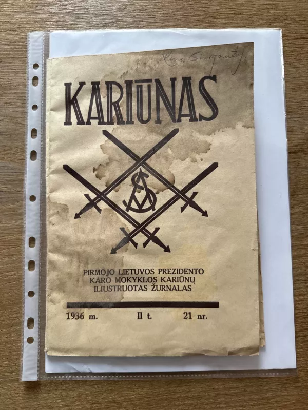 Kariūnas 1936 m. II t. 21 nr. - Auorių kolektyvas, Autorių kolektyvas (įvairūs), knyga 2