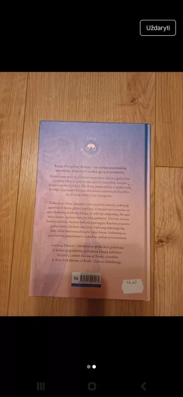 Nuo galvos iki kojų - Gavin Francis, knyga 3