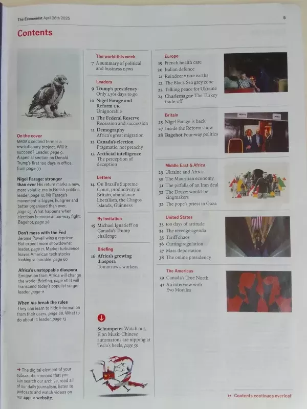 The Economist April 26th - May 2nd 2025 - Autorių Kolektyvas, knyga 3