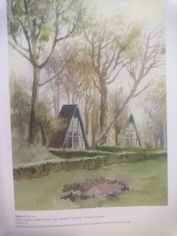 Lietuvos medžiai Antano Krištopaičio akvarelėse - Č. Paplauskas, knyga 3