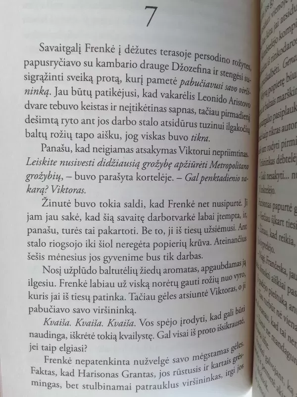Ką šįkart iškrėtei, Frenke? - Jennifer Hayward, knyga 6