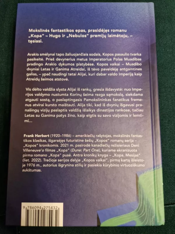 Kopos vaikai (Trečia „Kopa“ kronikų knyga) - Frank Herbert, knyga 3