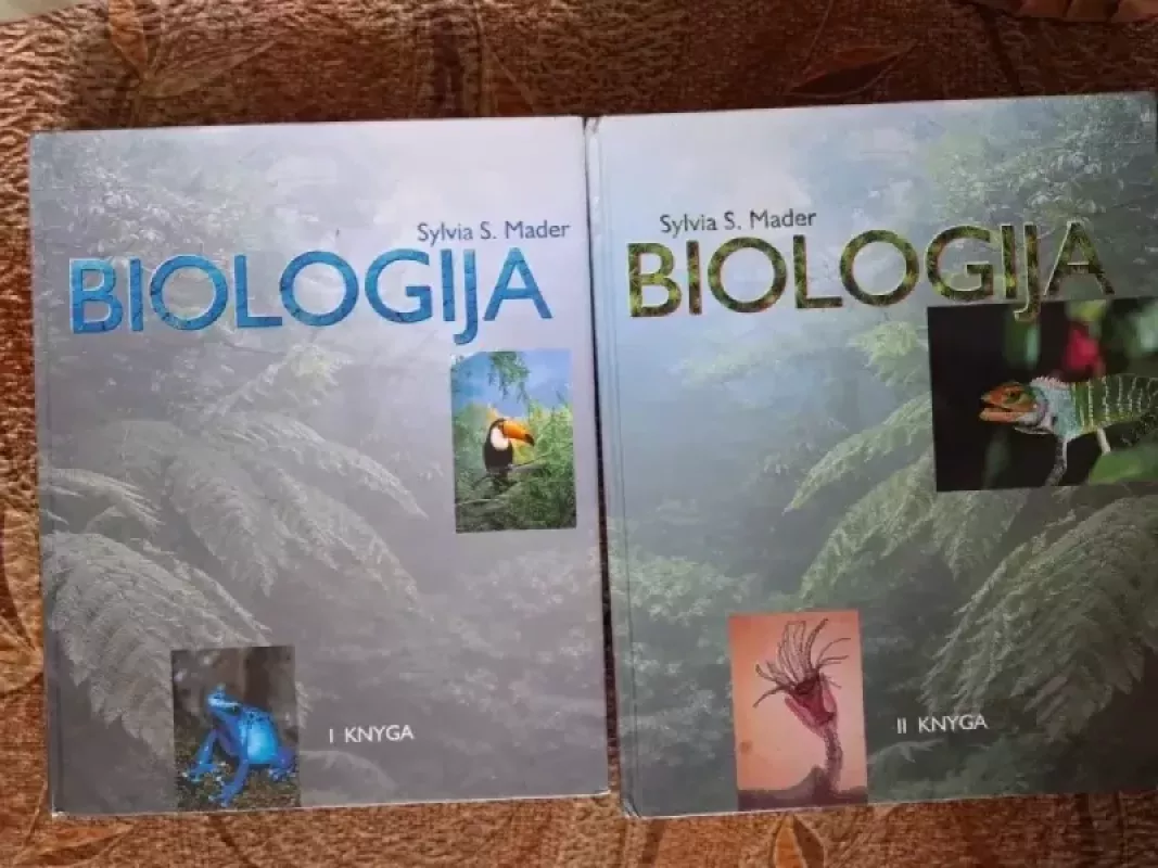 Biologija I-II knygos - Sylvia S. Mader, knyga 2
