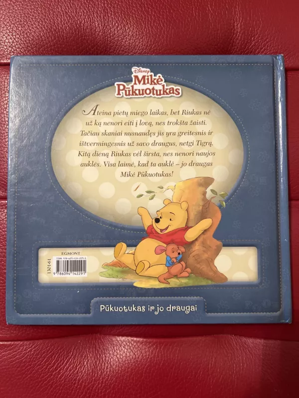 Mikė pukuotukas Pietų miegas Naujoji Riuko auklė - Walt Disney, knyga 3