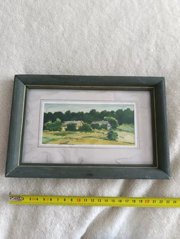 Akvarelė E. Končius 1999m - , namai ir interjeras 6